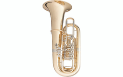 B&S 3099/2 WG-L F-Tuba Goudmessing Gelakt