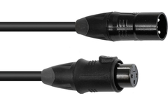 Eurolite DMX Cable EC-1 IP65 3-pin 3m Black