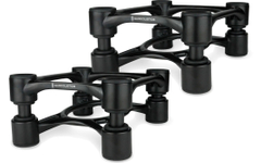 IsoAcoustics Aperta Black Entkoppler-Stativ Paar  - Retoure (Zustand: sehr gut)