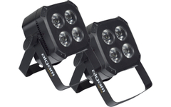 Algam Lighting MINIPAR46 QUAD LED RGBW Spotlight 2-Pack