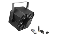 Eurolite LED FE-1750 Hybrid Laserflower QuickDMX Set
