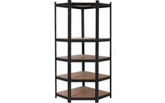 Stagecaptain HRC-175 BK Heavyrack Estantería Esquinera De Almacenamiento Negra
