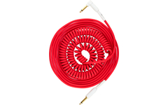 Pig Hog "Half Coil" Câble Instrument 9m Candy Apple Red