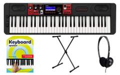 Casio CT-S1000V Casiotone Keyboard Schwarz Set