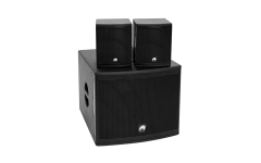 Omnitronic MOLLY 2.1 Set Satellites noir