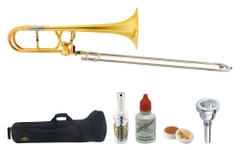 Lechgold QP-18L kwarttrombone messing Deluxe Set