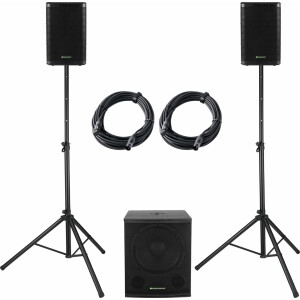 Pronomic Powerstage Concert 1508 2.1 Système PA Actif 700 Watts