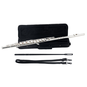 Classic Cantabile FL-200 Flûte Traversière en Maillechort