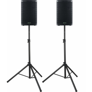 Pronomic C-212 MA 12" Aktivbox 2000 Watt Stativ Set