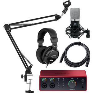 Focusrite Scarlett 4i4 (4th Gen) PC Set