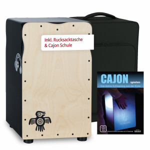 XDrum PERC CP-501 Pro Cajon Peruana Ash Set inkl. Cajonschule