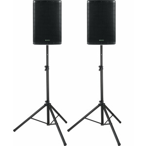 Pronomic C-215 MA 15" Aktivbox 2000 Watt Stativ Set