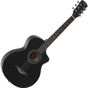 Rocktile WSC-4C-BK Western Guitar Black