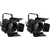 Briteq BT-THEATRE 20WW LED Projecteur Théâtre Noir Lot de 2 thumbnail 1