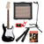 Rocktile Sphere Classic Electric Guitar Black Set thumbnail 1