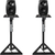Genelec 8320A SAM Ensemble Stéréo Sur Pied Noir thumbnail 1
