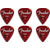 Fender Aero Acrylic Picks Medium 6er Pack thumbnail 1