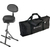 K&M 14050 Sta-opstoel met Rugleuning Set met Tas thumbnail 1