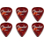 Fender Aero Acrylic Picks Heavy Confezione da 6 thumbnail 1