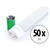 Showlite Tubo LED T8W10K45F-600 600mm Set da 50 (Bianco Luce Diurna 4500K) thumbnail 1
