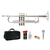 Lechgold TR-18S Trompette Bb Argentée Set Deluxe thumbnail 1