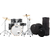 Pearl Export EXX705NBR/C778 Set de Batería Graphite Silver Twist con Fundas thumbnail 1