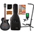 Ibanez AEG70-TCH Transparent Charcoal Burst Starter Set thumbnail 1