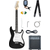 McGrey Rockit Chitarra Elettrica Set Completo ST Black - Incompleto! thumbnail 1