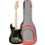 Squier Affinity Stratocaster Black Burst Set avec Housse thumbnail 1