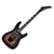 Kramer SM-1 Figured E-Guitar Black Denim Perimeter thumbnail 1