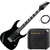Ibanez GRG170DX-BKN Guitarra Eléctrica Set AK20G thumbnail 1