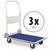 Stagecaptain Platformer Plattformwagen 3x Set thumbnail 1