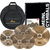 Meinl Pure Alloy Custom Extra Thin Hammered Expanded Set + Housse Pour Cymbales thumbnail 1