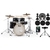 Pearl Export EXX705NBR/C31 Drumkit Jet Black Beginner Set thumbnail 1