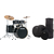 Tama IP52H6W-HBK Imperialstar Drumkit Hairline Black Set incl. Gigbags thumbnail 1