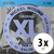 D'Addario EXL116 Medium Top/Heavy Bottom 3x Set thumbnail 1