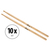 10 Pairs XDrum Drumsticks 7A Wood Tip thumbnail 1