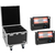 Set Eurolite 2x LED IP Mega PIX Strobe 714 Swing + Flightcase thumbnail 1