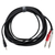 Pronomic Stage JM2JS-6 Audiokabel 3,5mm Stereo-jack / 2x 6,3mm Mono-jack 6m zwart thumbnail 1