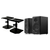 Edifier R33BT Bookshelf Speakers Black Stand Set thumbnail 1