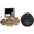Meinl Pure Alloy Custom Medium Thin Expanded Set + Borsa per Piatti thumbnail 1