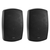Omnitronic OD-8T Paire D'Enceintes Murales 100V Noir thumbnail 1