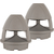 McGrey WPL-660GY BT 360° Outdoor-Lautsprecher mit Bluetooth Paar Grau  - Retoure (Zustand: gut) thumbnail 1