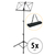 Pupitre Kirstein massif, modèle lourd lot de 5 thumbnail 1