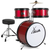 XDrum Junior KIDS Drumstel incl. School Rood thumbnail 1