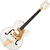 Gretsch Synchromatic Falcon Hollow Body Single-Cut with Bigsby Snowcrest White thumbnail 1