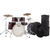 Pearl Export EXX725NBR/C864 Drumkit Satin Scarlet Set con Borse thumbnail 1