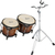 XDrum Bongos Pro Tobacco Set incl. Standaard thumbnail 1