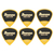 Ibanez PA16MSG-YE Grip Wizard Sand Medium - Pack Da 6 thumbnail 1
