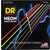 DR Strings Hi-Def Neon Multi-Color Electric NMCE-10 Medium 10-46 thumbnail 1